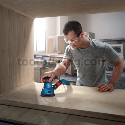Eксцентършлайф Bosch GEX 125, 125 mm