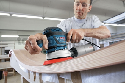 Ексцентършлайф Bosch GEX 40-150 в куфар L-BOXX