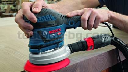 Ексцентършлайф Bosch GEX 40-150 в куфар L-BOXX