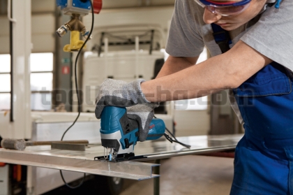 Прободен трион Bosch GST 90 E Professional в куфар