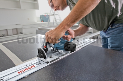 Ръчен потапящ циркуляр Bosch GKT 55 GCE