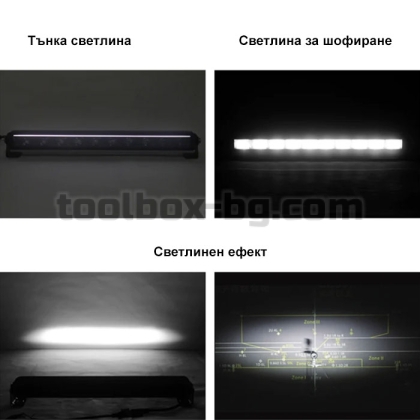 Лед бар 5832 120W- 80см