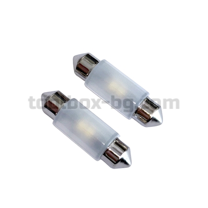 Диодни крушкид 39mm 12v 2 бр/к-т