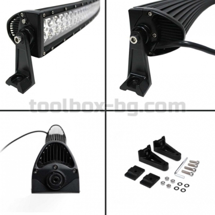 Извит Лед Бар 180W - 80см