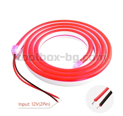 Диодна лента 5 метра 12V - червена