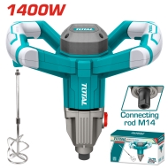 Миксер за строителни смеси на TOTAL Industrial, 1400 W