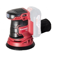 R20 Ексцентършлайф Raider Pro акум. Li-ion ø125mm RDP-SRSA20 Без Батерия и Зарядно