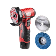 Ъглошлайф Raider Power Tools акум. 12V 2Ah 75x10mm RD-CAG72