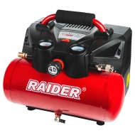 Компресор Raider Pro R20 40V 6L 98L/min 9bar аксесо. Solo RDP-J6AC20 Без Батерия и Зарядно