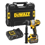 Акумулаторен Винтоверт 3 Скорости Безчетков Ударен Dewalt 18 V, 1 Батерия FLEXVOLT 6 Ah, Куфар