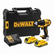 Акумулаторен Винтоверт Безчетков Dewalt DCD708D2T 18 V, 2 Батерии х 2.0 Ач, Куфар TSTAK