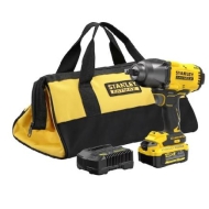 Гайковерт  STANLEY FATMAX V20 SFMCF940M1, 1 Батерия x 4,0 Ah и Мека Чанта