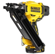 Акумулаторен Пистолет за Пирони Dewalt DCN930P2, 18 V, 50-90 мм, 33°, с 2 x Батерии 5.0 Ah, Зарядно Устройство и Куфар