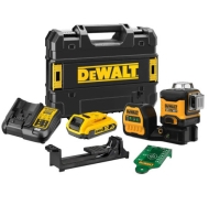 Лазерен Нивелир 360 градуса Зелен Dewalt DCE089D1G18 