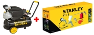 Компресор STANLEY 24 л. + 9045671 Stanley 8 части за компресор
