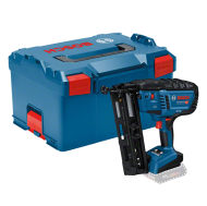 Акумулаторен пистолет за пирони за дърво Bosch GNH 18V-64-2 M Без батерия и зарядно устройство в Куфар L-BOXX 238