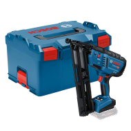 Акумулаторен пистолет за пирони за дърво Bosch GNH 18V-64 MD Без батерия и зарядно устройство в Куфар L-BOXX 238