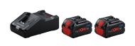 Aкумулаторен комплект батерии и зарядно Bosch 2 x ProCORE18V 8.0Ah + GAL 18V-160
