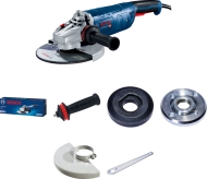 Ъглошлайф Bosch GWS 24-230 P, 230 мм, 2400 вата 