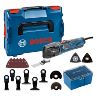 Мултифункционален инструмент Bosch GOP 30-28 Professional с комплект аксесоари в куфар L-BOXX 
