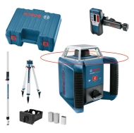 Ротационен лазер Bosch GRL 400 H с батерия GR 240 в куфар