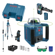 Ротационен лазер Bosch GRL 300 HVG 1 с включени батерии и зарядно устройство в куфар