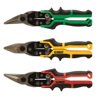 Комплект ножици за ламарина DEWALT ERGO, 3 броя