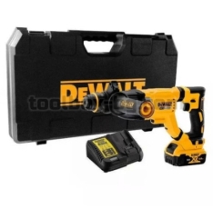 Акумулаторен Перфоратор Dewalt DCH263P1 18 V + Батерия 5 Ач Зарядно У-во. и Куфар