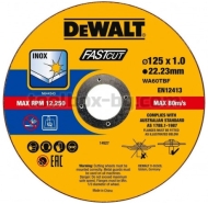 Диск за рязане от неръждаема стомана DeWALT